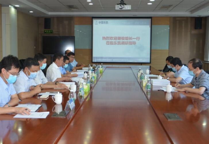 集團(tuán)公司紀(jì)檢組組長(zhǎng)謝俊到中國樂凱集團(tuán)調(diào)研指導(dǎo)